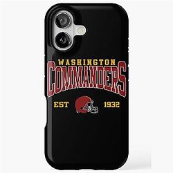 Art Washington Commanders iPhone Tough Case
