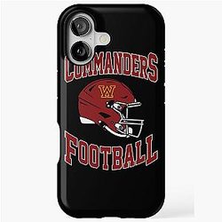 Art Washington Commanders iPhone Tough Case