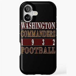 Art Washington Commanders iPhone Tough Case