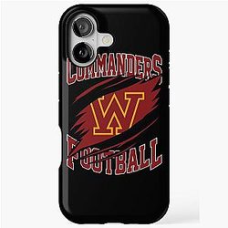 Art Washington Commanders iPhone Tough Case