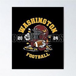 Art Washington Commanders Poster
