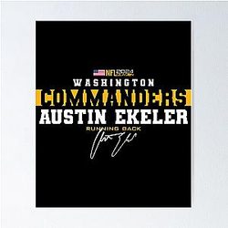 Art Washington Commanders Poster