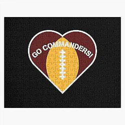 Art Washington Commanders Jigsaw Puzzle