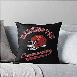 Art for Washington Commanders Throw Pillow