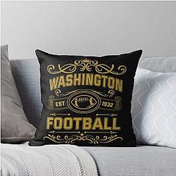 Art - Washington Commanders Throw Pillow