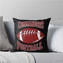 Washington Commanders Throw Pillow