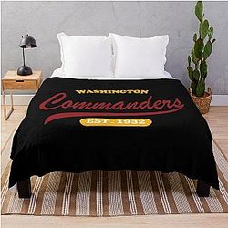 NFL Washington Commanders Throw Blanket