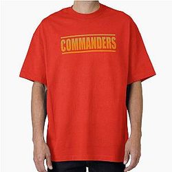 Washington Commanders NFL Oversized T-Shirt