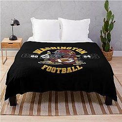 Art Washington Commanders Throw Blanket