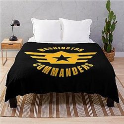 Art Washington Commanders Throw Blanket