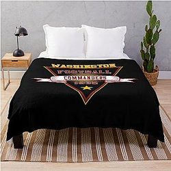 Art Washington Commanders Throw Blanket