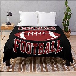Art Washington Commanders Throw Blanket