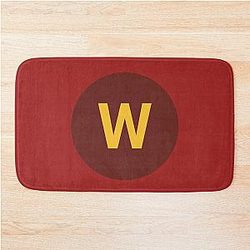 Washington Commanders Football Team Bath Mat