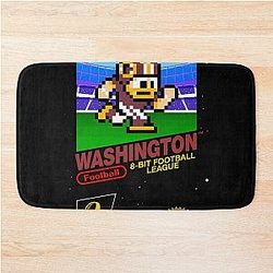 Washington Commanders 8 Bit Videogames Cartridge Bath Mat