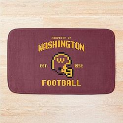 Property of Washington Commanders Football Mat
