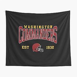 Art Washington Commanders Tapestry