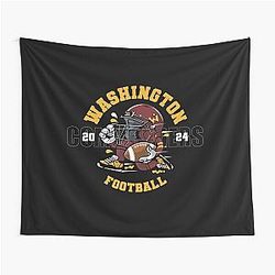 Art Washington Commanders Tapestry