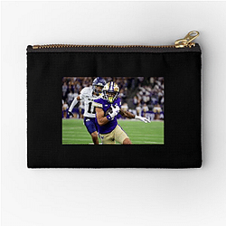 Washington Huskies Fan Art Washington Huskies Zipper Pouches