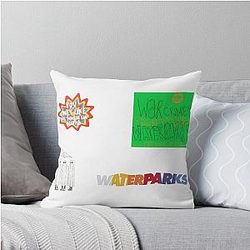 Waterparks Sticker Pillow