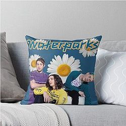 Lowkey Waterparks Design Awsten Knight Throw Pillow