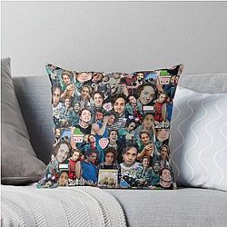 Geoff Wigington Waterpark Throw Pillow