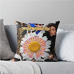 Waterparks Design Lowkey As Hell Awsten Knight Throw Pillow