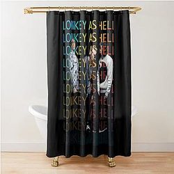 Lowkey As Hell Waterparks Design Awsten Knight Shower Curtain