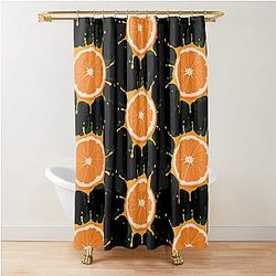 Waterparks fandom inspired logo shower curtain