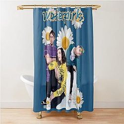 Lowkey As Hell Waterparks - Waterparks Design by Awsten Knight Shower Curtain
