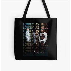Lowkey As Hell Waterparks All Over Print Tote Bag