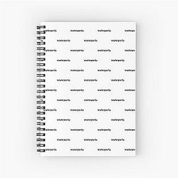 Waterparks Merch Spiral Notebook