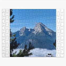Peaceful Waterpark Morning Horizon Jigsaw Puzzle