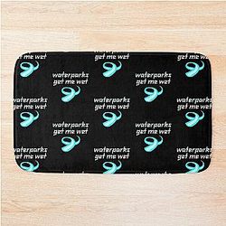 WATERPARKS GET ME WET Bath Mat