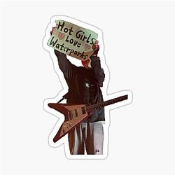 Hot Girls Love Waterparks Sticker