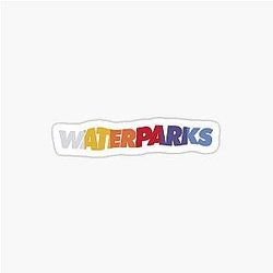 Waterparks God's Favorite Boy Band Logo Sticker