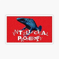 Intellectual Property Waterparks Sticker