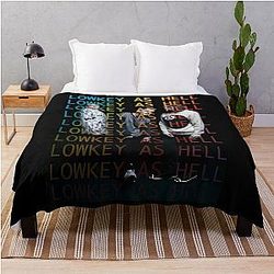 Lowkey As Hell - Awsten Knight Throw Blanket