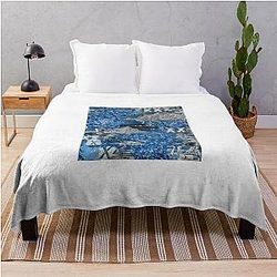 Waterparks Crying Over It All Painting Throw Blanket