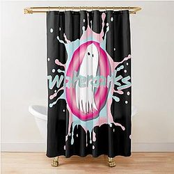 Waterparks Cluster Logo Shower Curtain