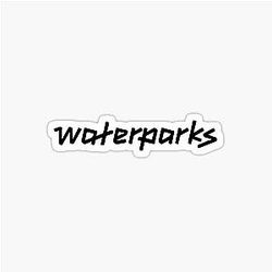 Waterparks logo sticker