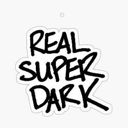 Super Dark Waterpark Sticker