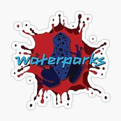 Waterpark's Intellectual Property Inspired Logo Sticker