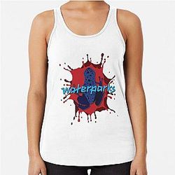 Water Parks Intellectual Property Logo Racerback Tank Top