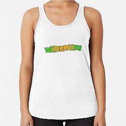 Waterparks logo fandom Racerback Tank Top