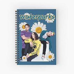 Lowkey As Waterparks - Design - Awsten Knight Spiral Notebook