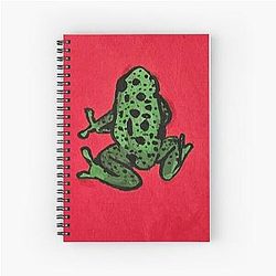 Waterparks IP2 Frog Spiral Notebook