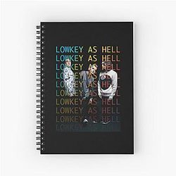 Lowkey As Hell - Waterparks - Awsten Knight Spiral Notebook
