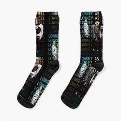 Lowkey As Hell Waterparks Design - Awsten Knight Socks