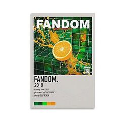 Zanli ART Fandom Waterparks Album Cover Canvas Music Poster Room Aesthetic Unframe 12x18inch