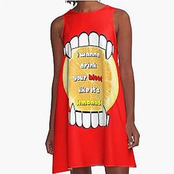 Waterparks band lemonade A-line dress